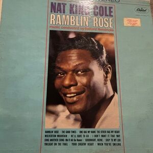 Nat King Cole Ramblin' Rose LP Vinyl Record 1962